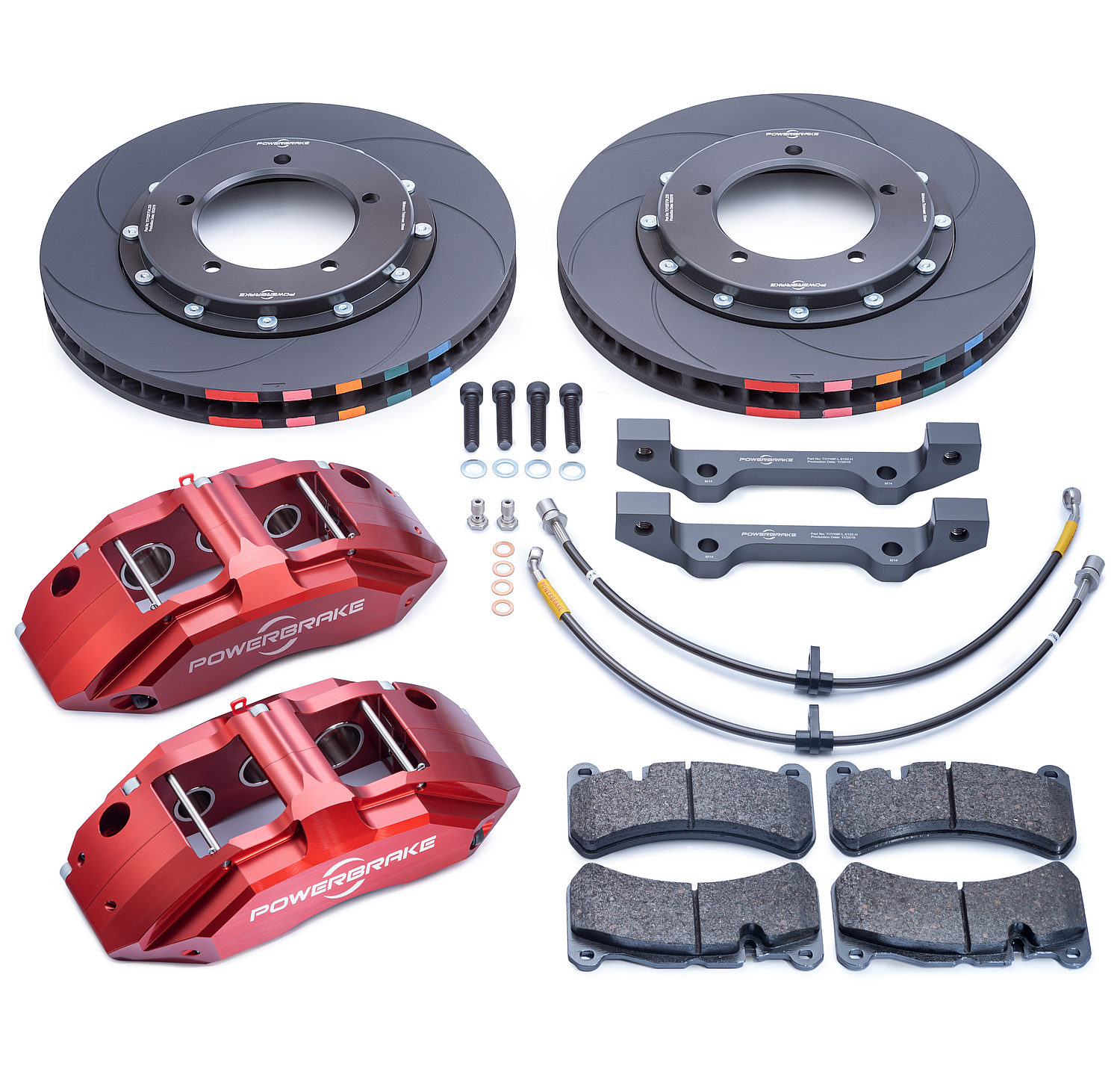 Powerbrake X-Line 4x4 Big Brake Kit (Stage-1)